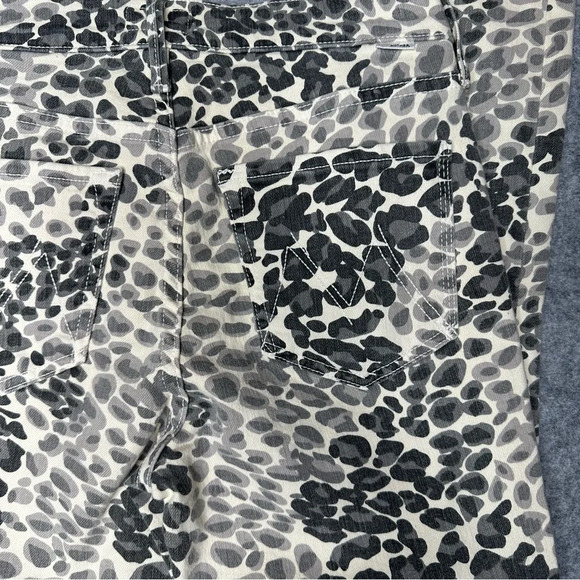MOTHER The Dazzler Printed Skinny Jeans in Shadow Leopard. Sz: 26 - Picture 9 of 12